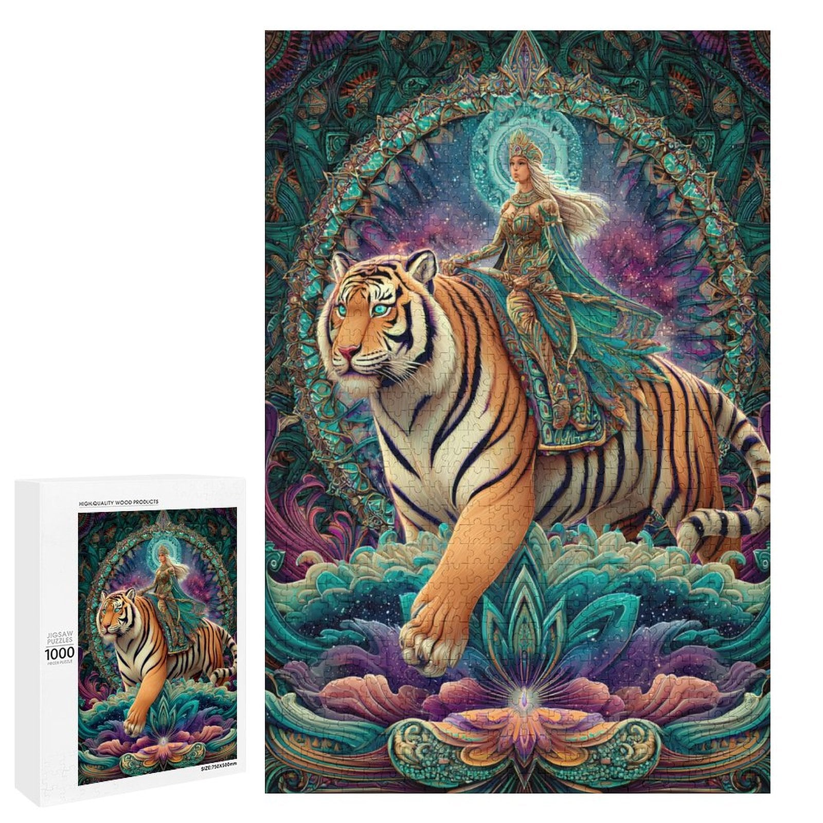 Tiger Queen Wooden Puzzle