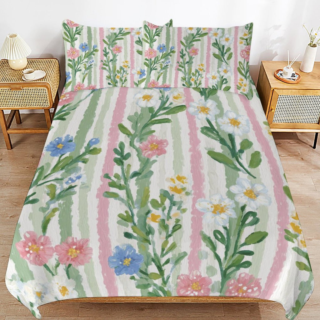 Queen 3-Piece Bedding Set-90"x90"/ 229x229cm