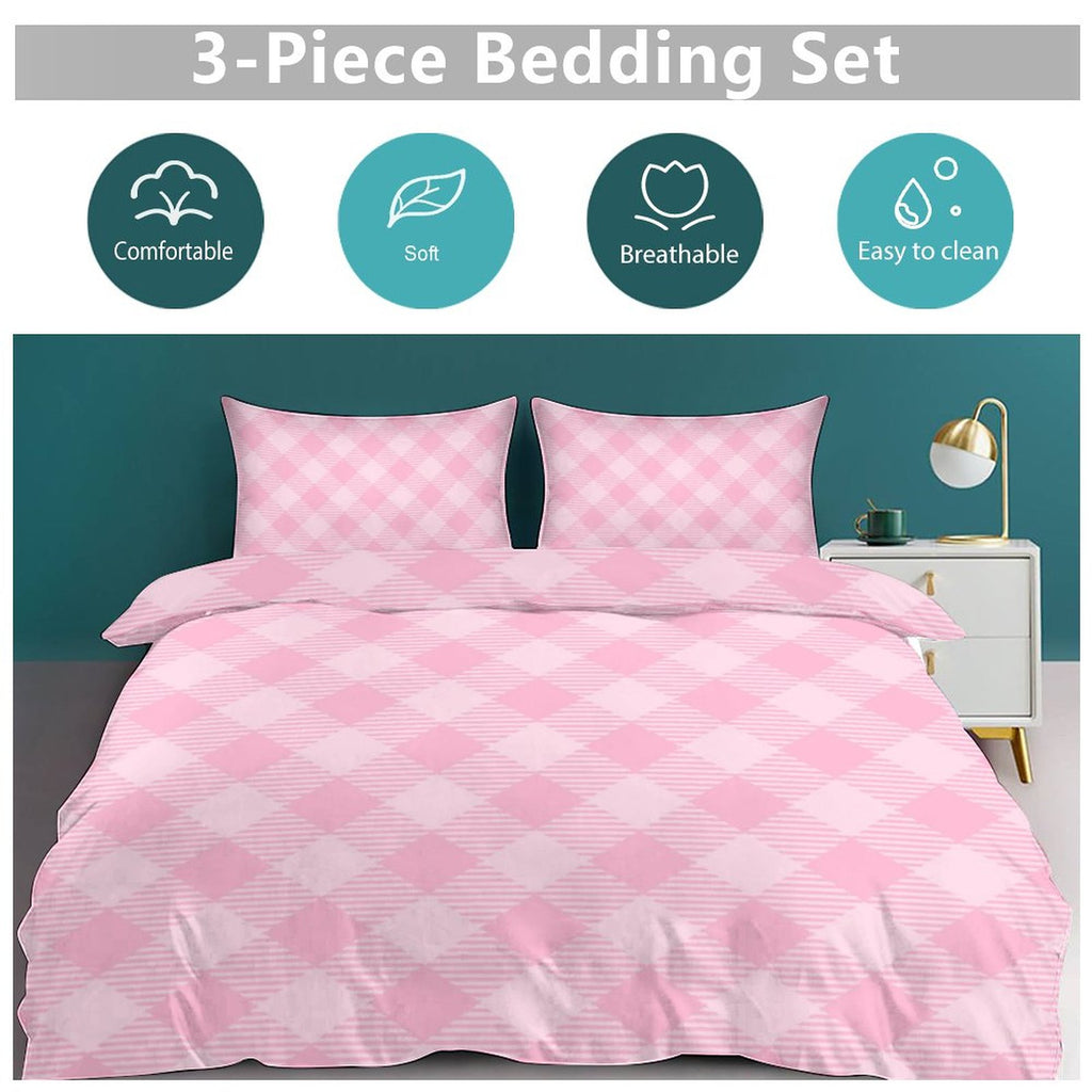 Full 3-Piece Bedding Set-86"×70"/ 218×177cm