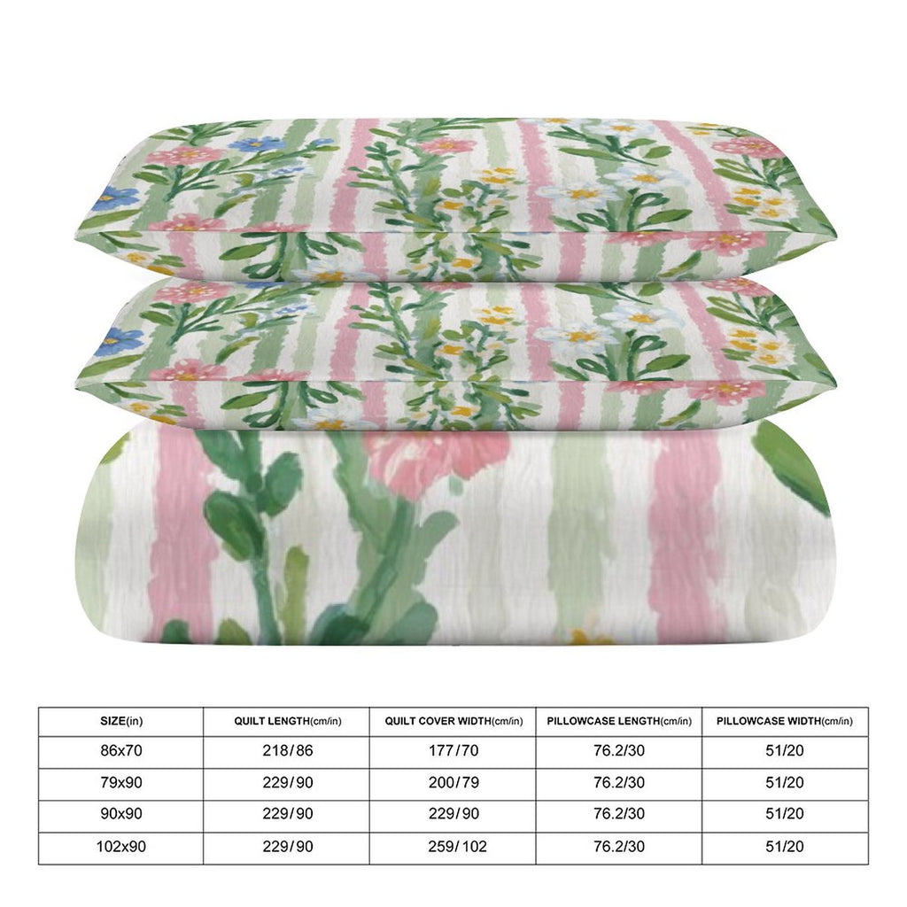 King 3-Piece Bedding Set-102"x90"/ 259x229cm