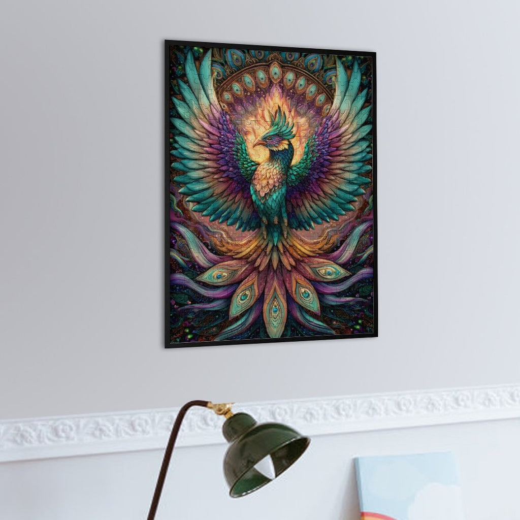 Mosaic Phoenix Wooden Puzzle