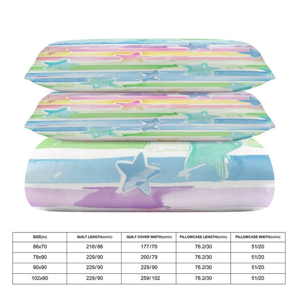 Full 3-Piece Bedding Set-86"×70"/ 218×177cm