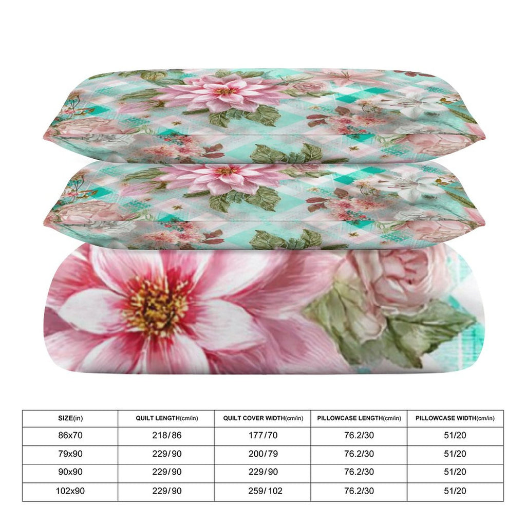 King 3-Piece Bedding Set-102"x90"/ 259x229cm