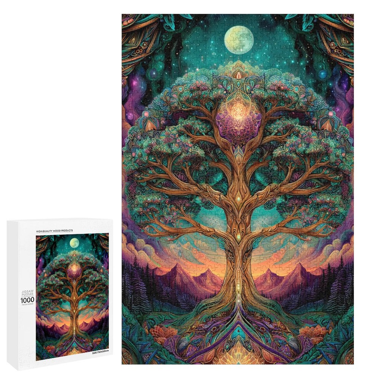 Tree of Life Wooden Puzzle
