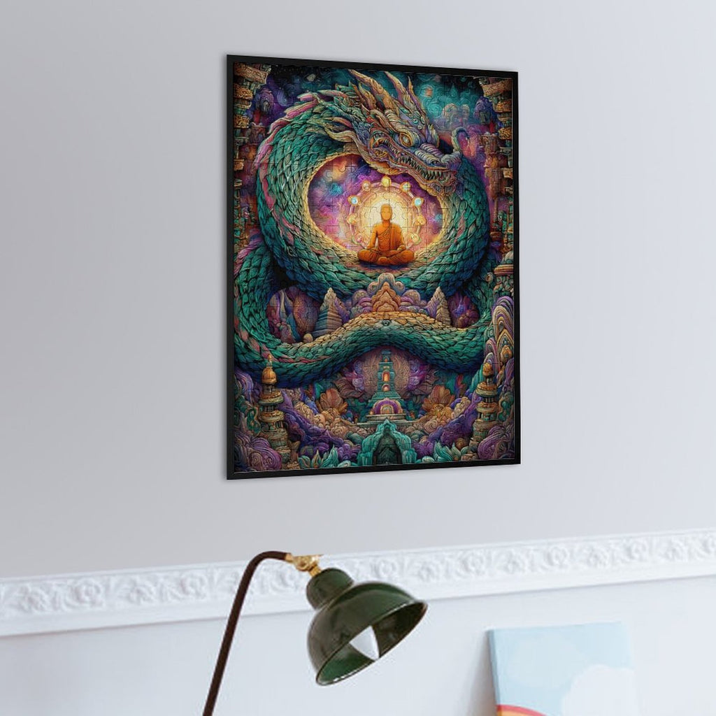 Fantasy Dragon Wooden Puzzle