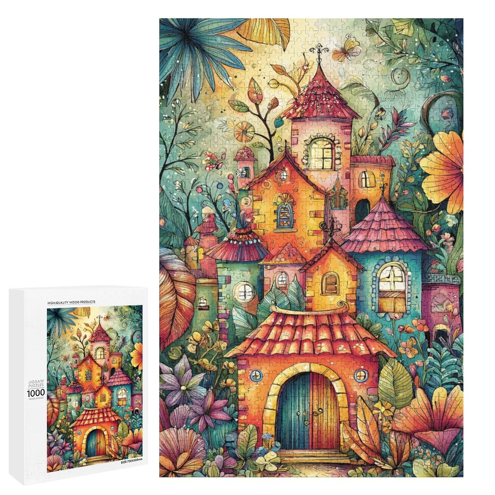 Colorful Wooden Puzzle