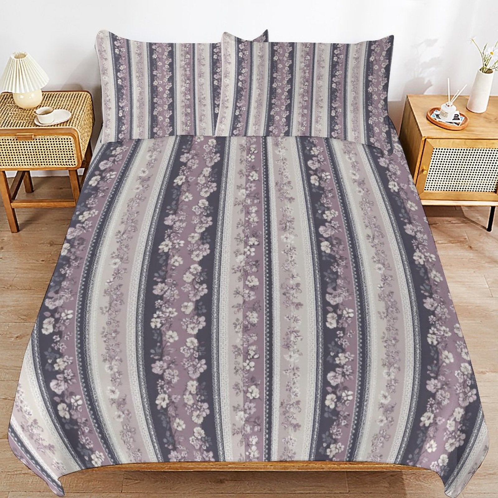 King 3-Piece Bedding Set-102"x90"/ 259x229cm