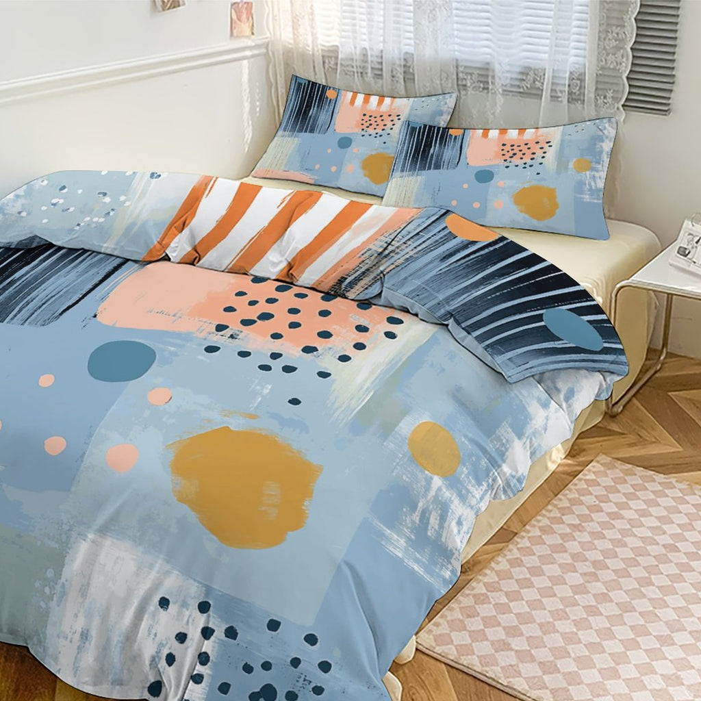 Queen 3-Piece Bedding Set-90"x90"/ 229x229cm