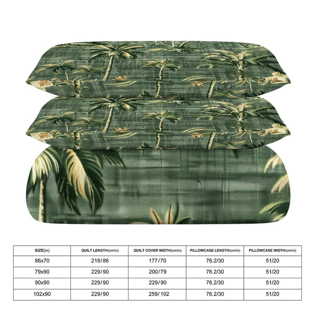 Queen 3-Piece Bedding Set-90"x90"/ 229x229cm