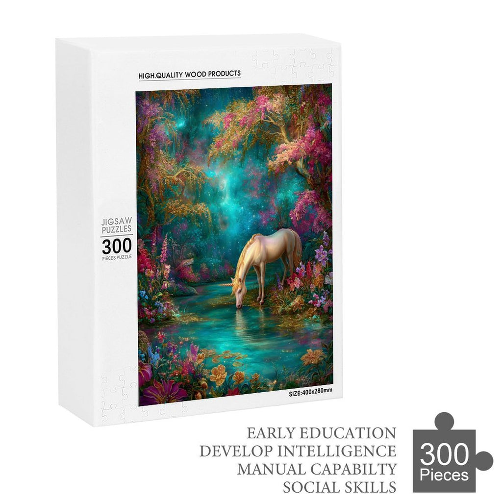 Mystical Unicorn Wooden Puzzle