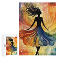 Dancing girl Wooden Puzzle