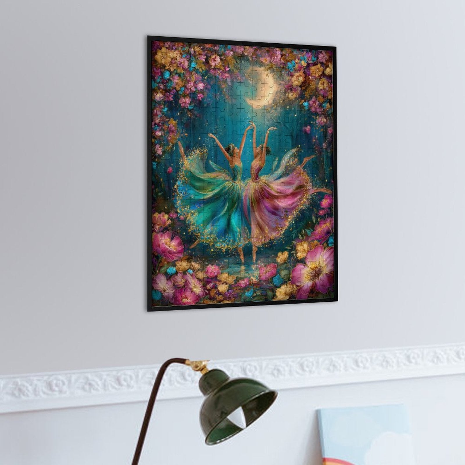 Mystical Midnight Dancing Ladies Wooden Puzzle