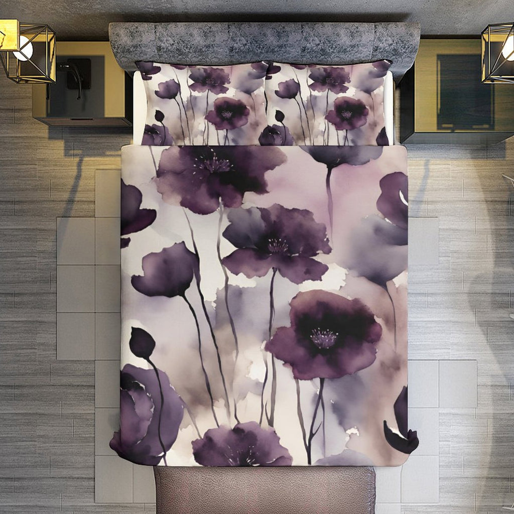 Queen 3-Piece Bedding Set-90"x90"/ 229x229cm