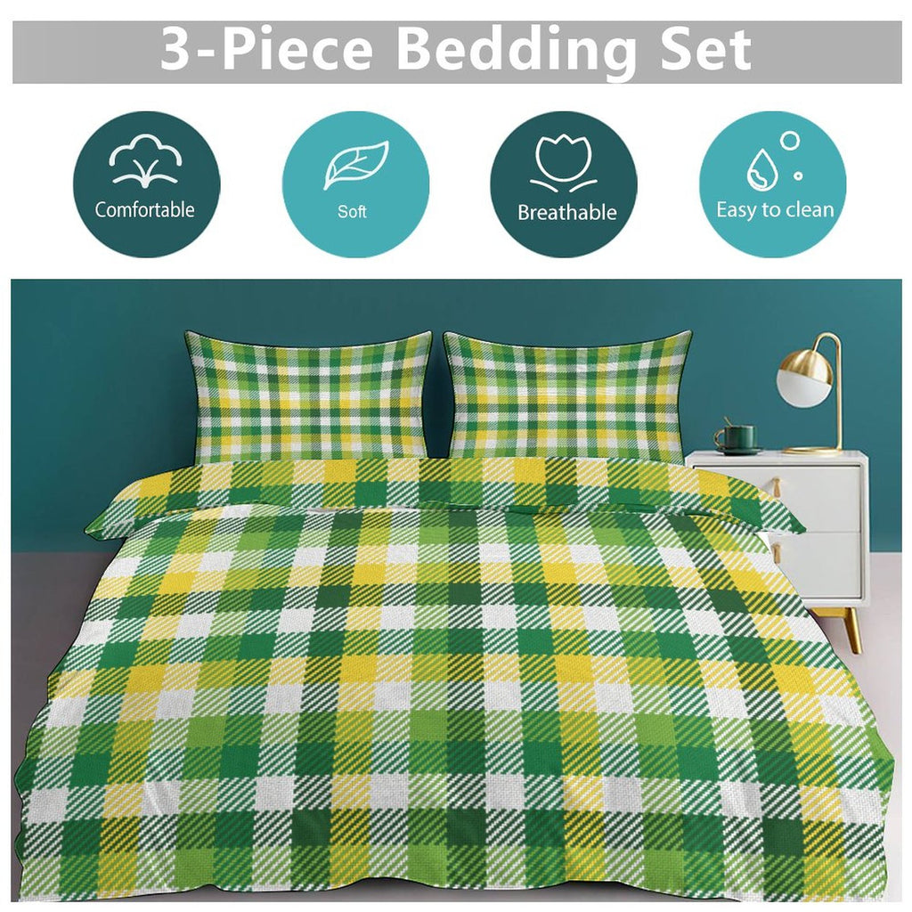 King 3-Piece Bedding Set-102"x90"/ 259x229cm