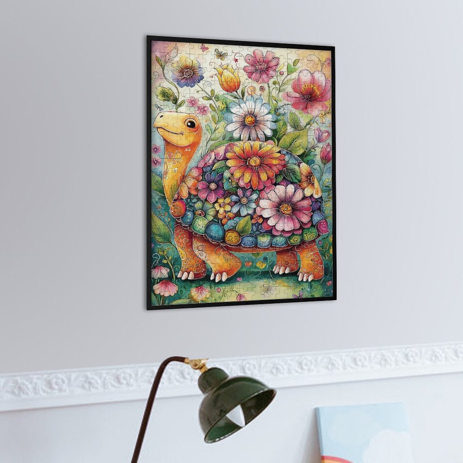 Colorful Turtle Wooden Puzzle