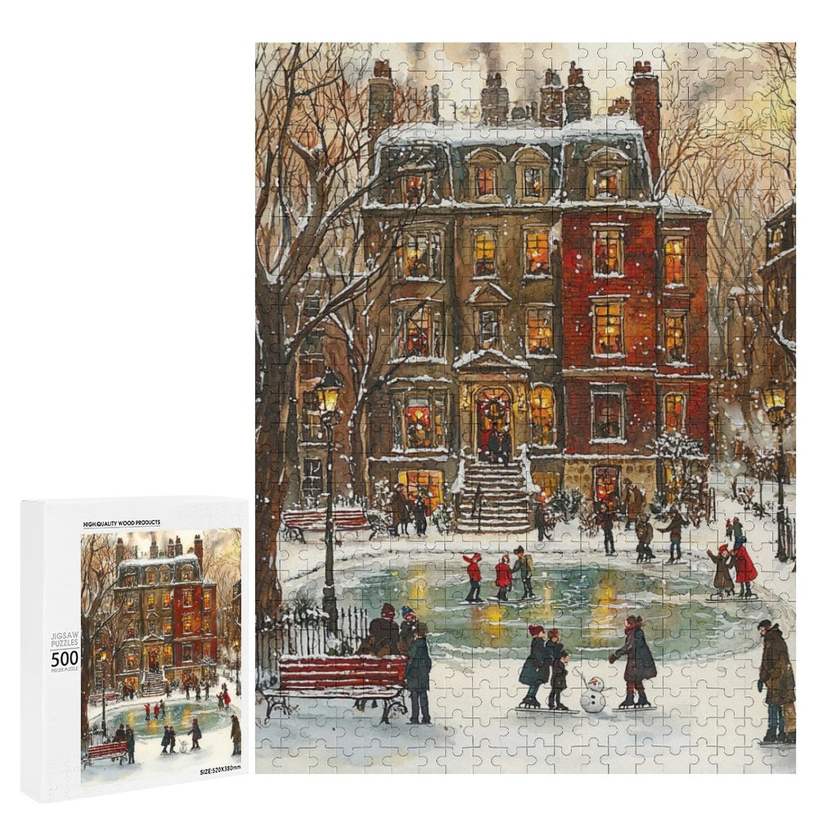 Christmas Wooden Puzzle
