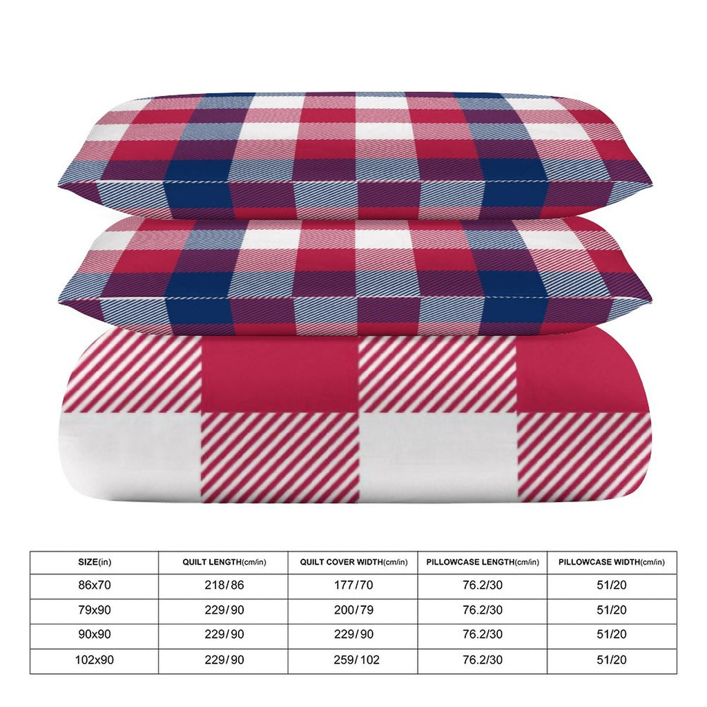 King 3-Piece Bedding Set-102"x90"/ 259x229cm