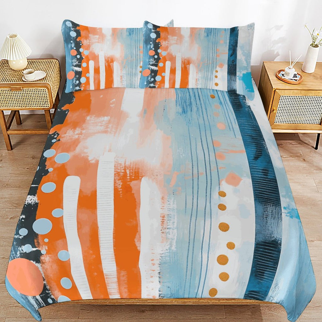 Queen 3-Piece Bedding Set-90"x90"/ 229x229cm