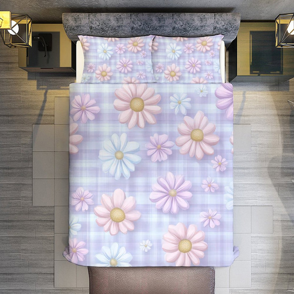 Queen 3-Piece Bedding Set-90"x90"/ 229x229cm