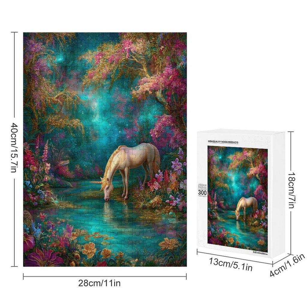 Mystical Unicorn Wooden Puzzle