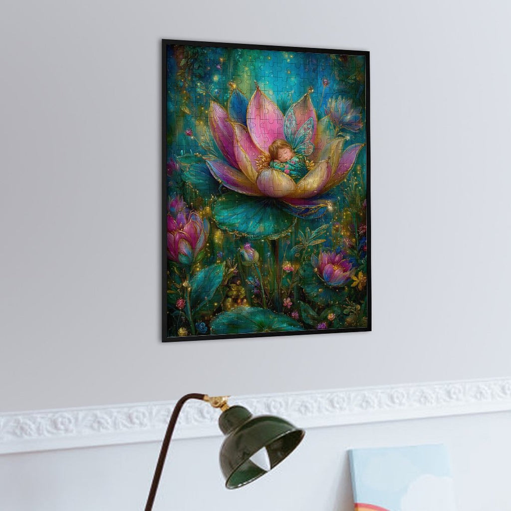 Mystical Lotus Fairy Wooden Puzzle