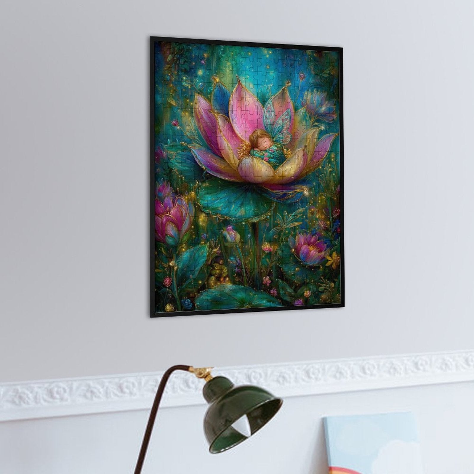 Mystical Lotus Fairy Wooden Puzzle
