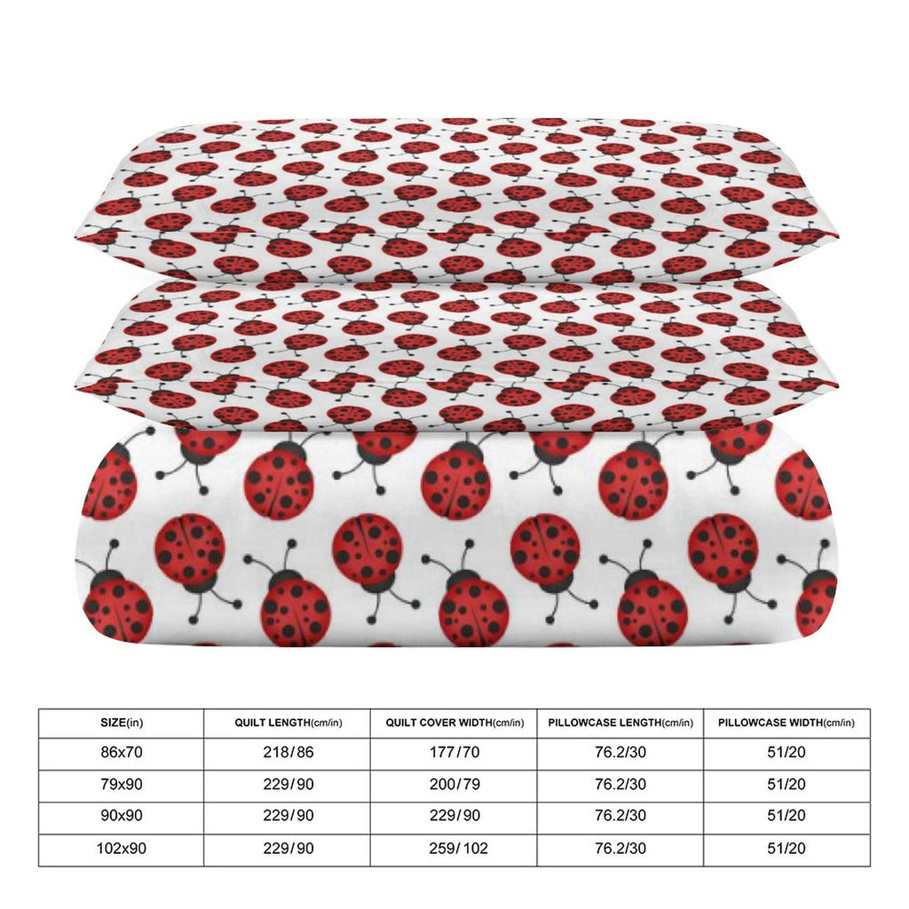 Queen 3-Piece Bedding Set-90"x90"/ 229x229cm