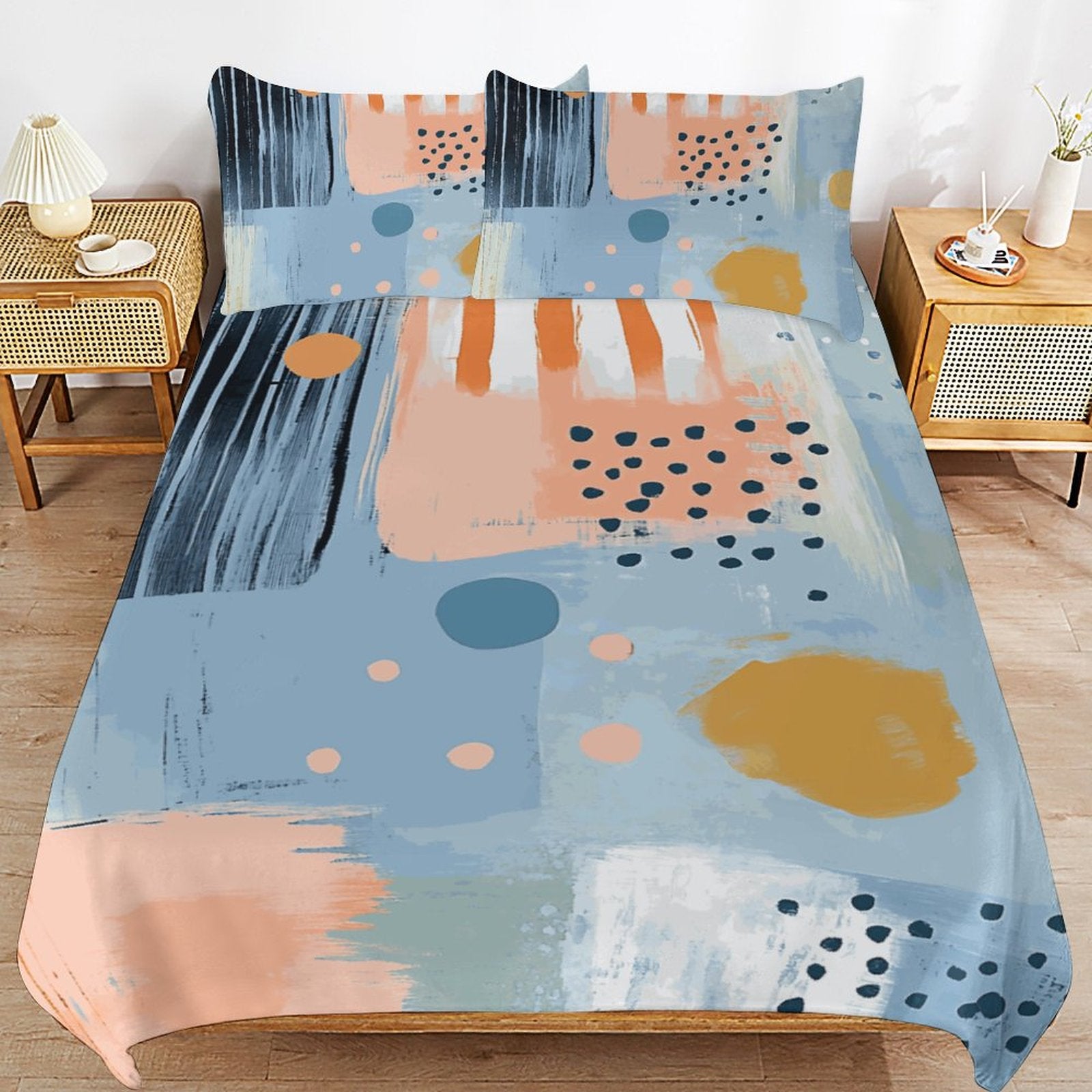 Full 3-Piece Bedding Set-86"×70"/ 218×177cm