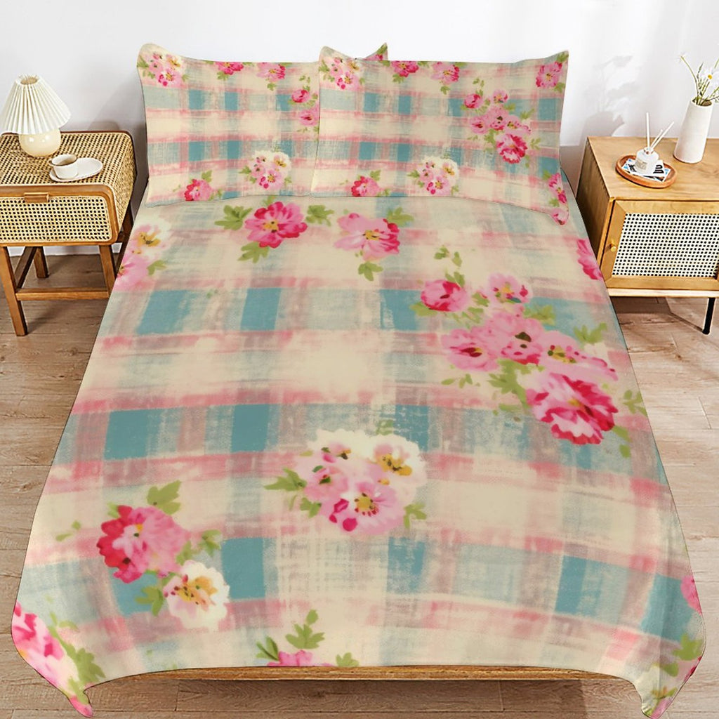 Queen 3-Piece Bedding Set-90"x90"/ 229x229cm