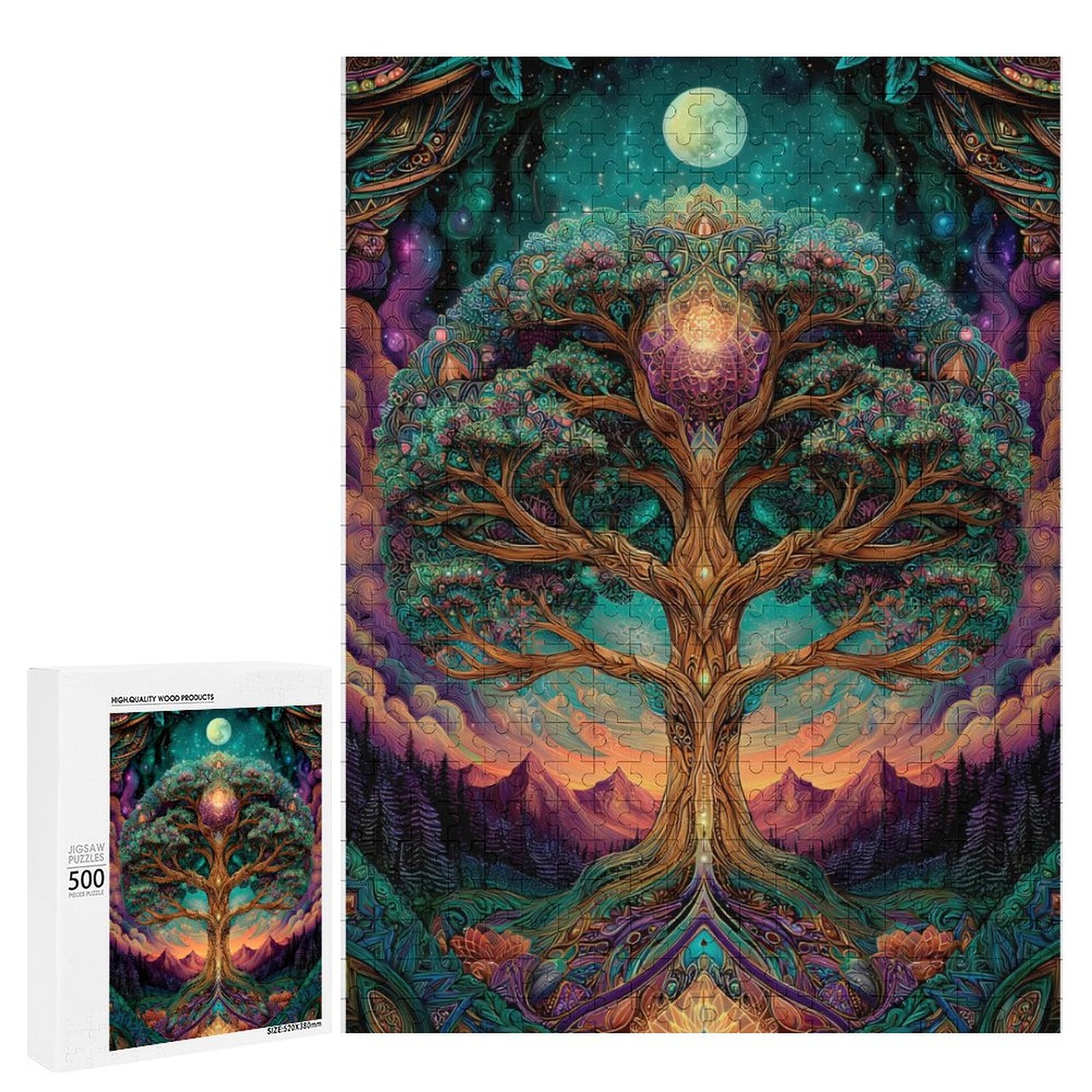Tree of Life Wooden Puzzle