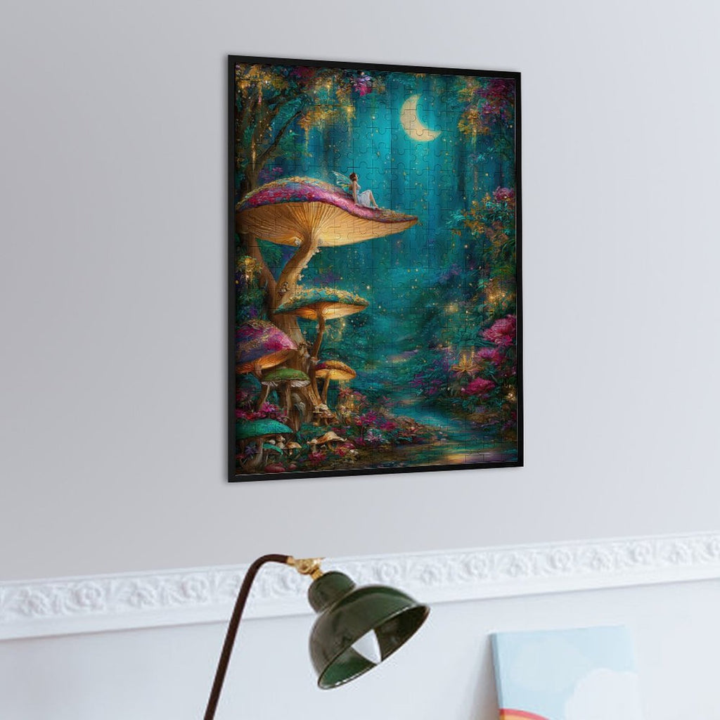 Mystical Forest Fairy Wooden Puzzle