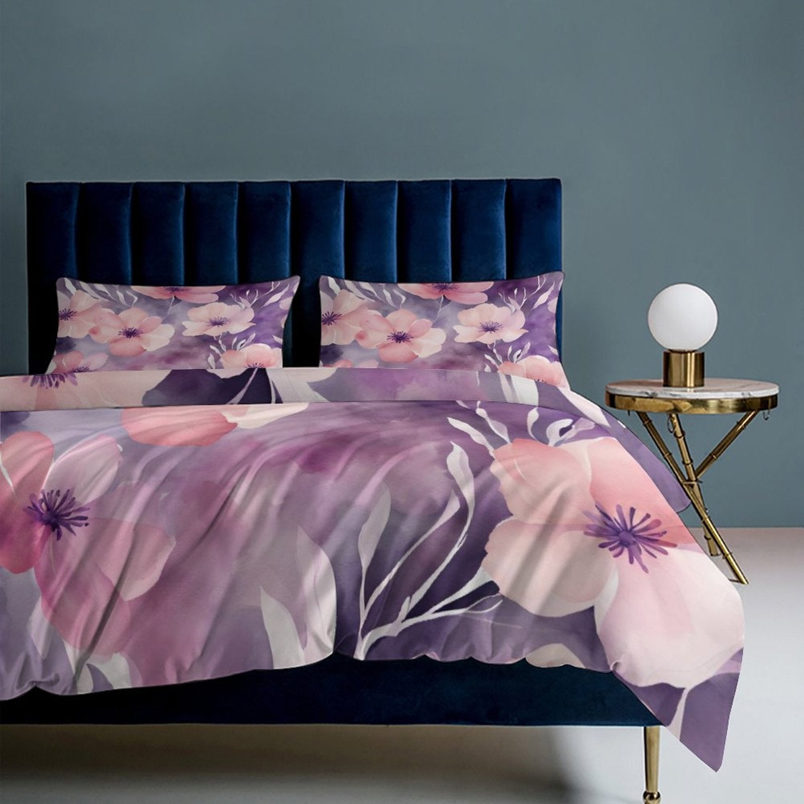 Queen 3-Piece Bedding Set-90"x90"/ 229x229cm