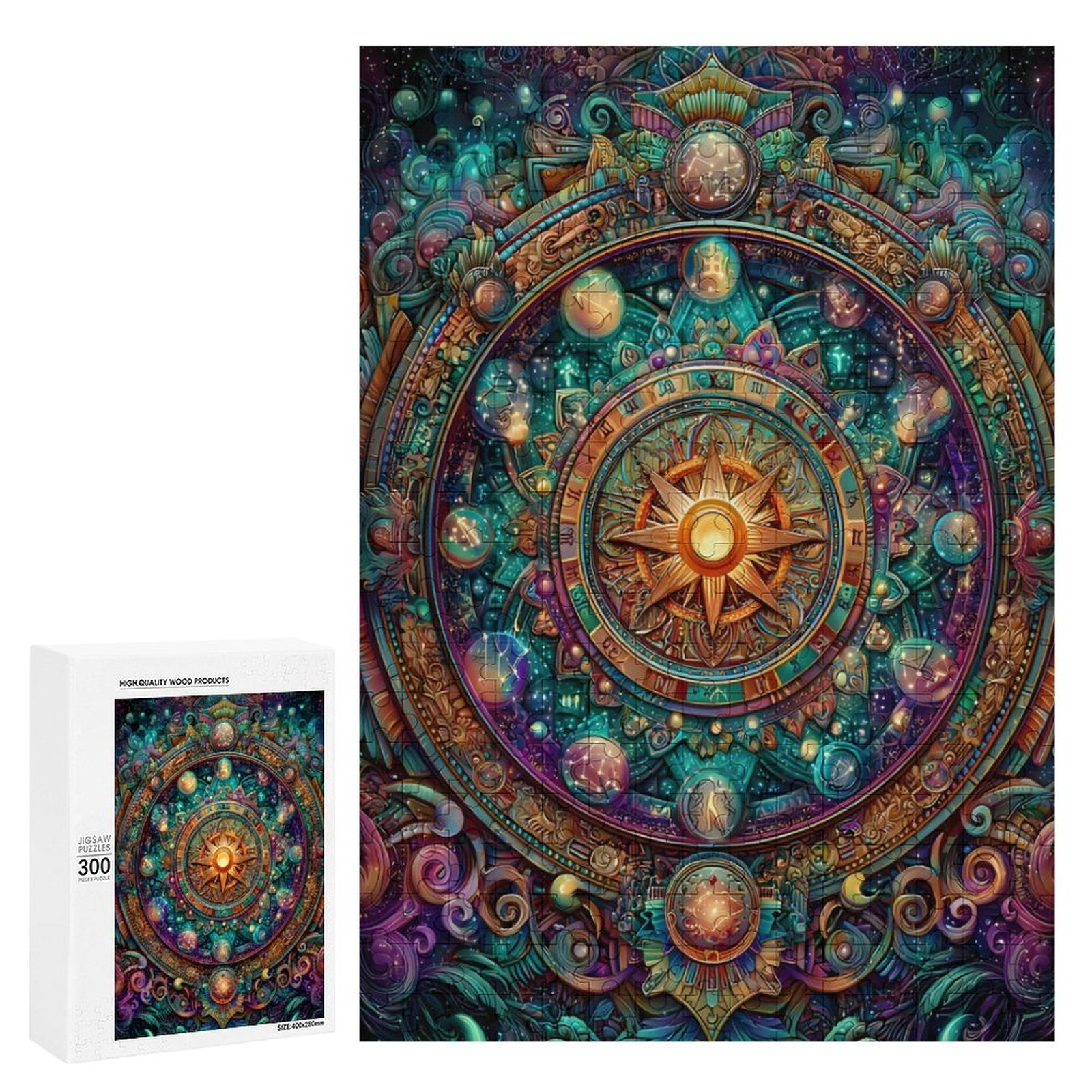 Zodiac dial Wooden Puzzle