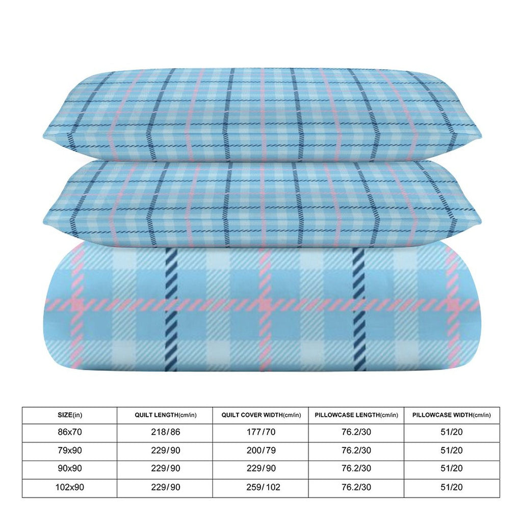 King 3-Piece Bedding Set-102"x90"/ 259x229cm