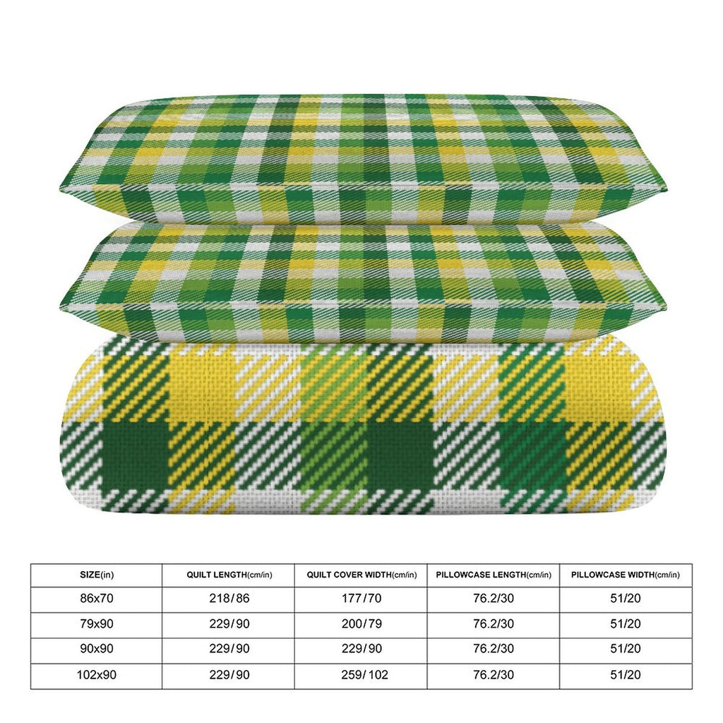 King 3-Piece Bedding Set-102"x90"/ 259x229cm