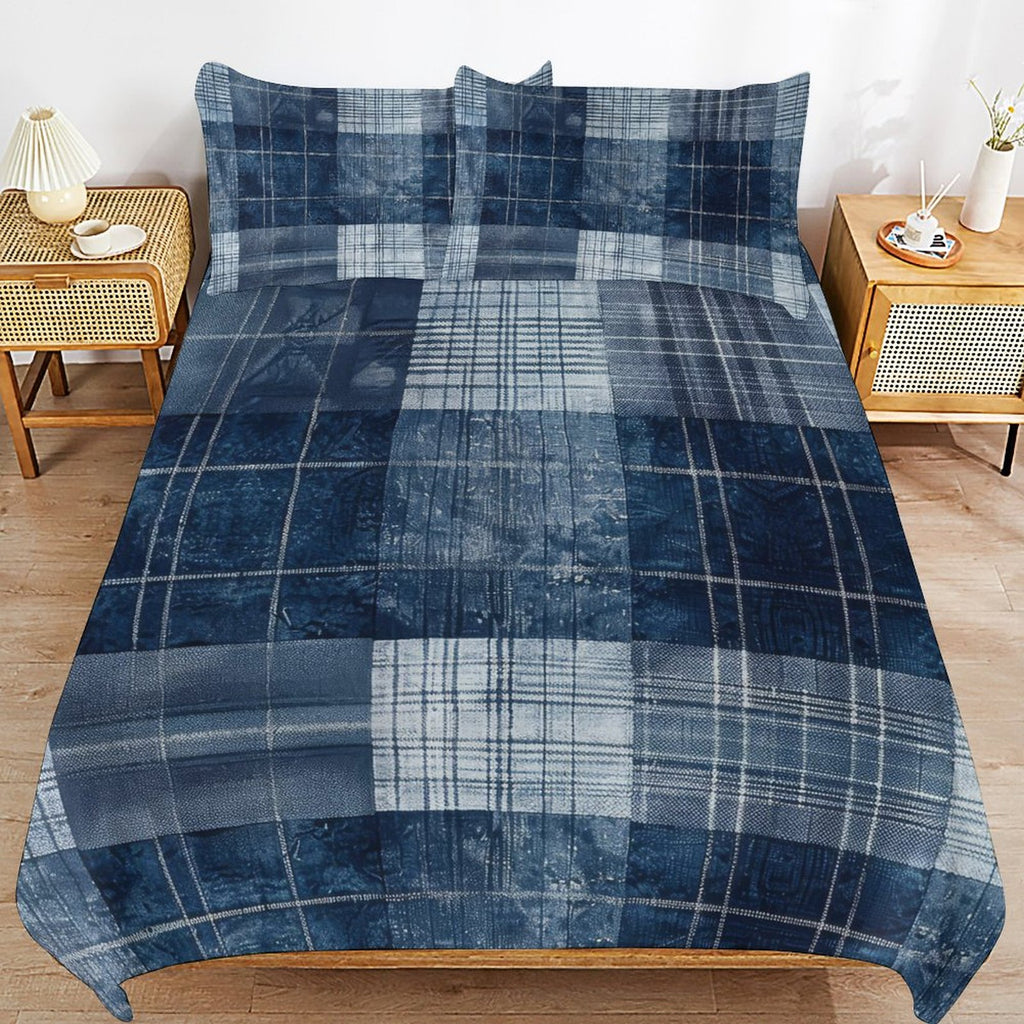 Queen 3-Piece Bedding Set-90"x90"/ 229x229cm