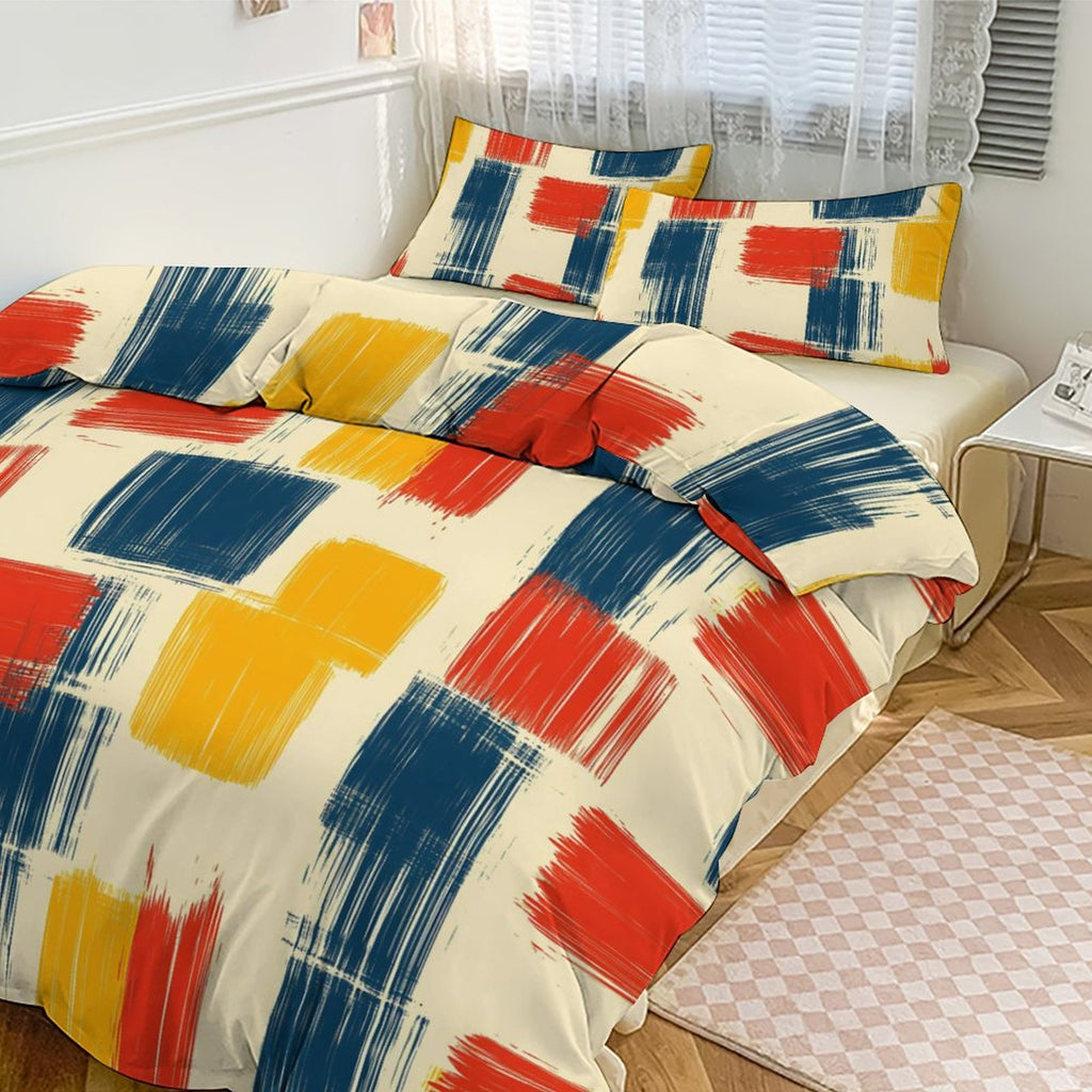 Queen 3-Piece Bedding Set-90"x90"/ 229x229cm