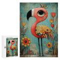 Regal Flamingo Wooden Puzzle