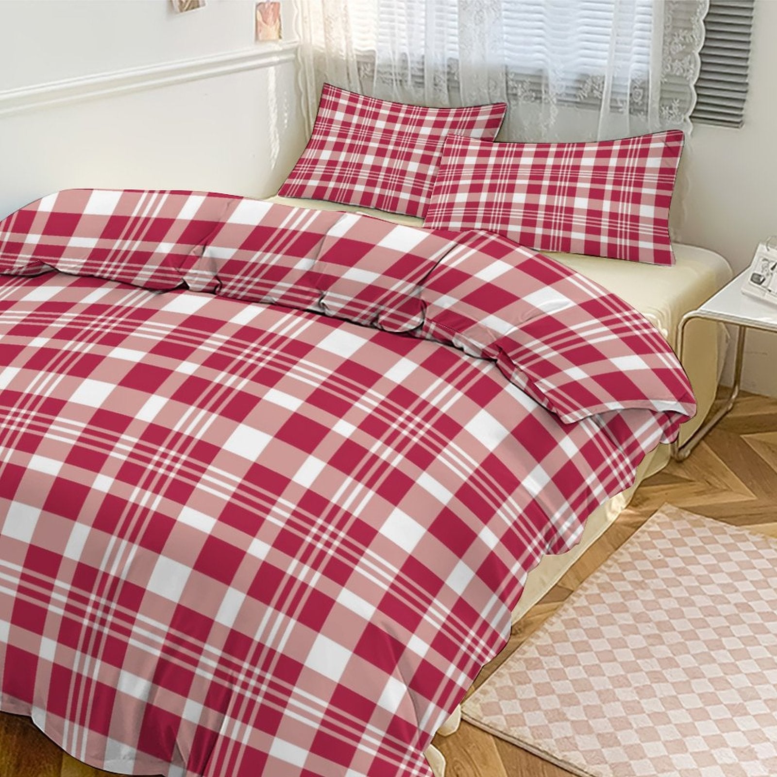 Queen 3-Piece Bedding Set-90"x90"/ 229x229cm
