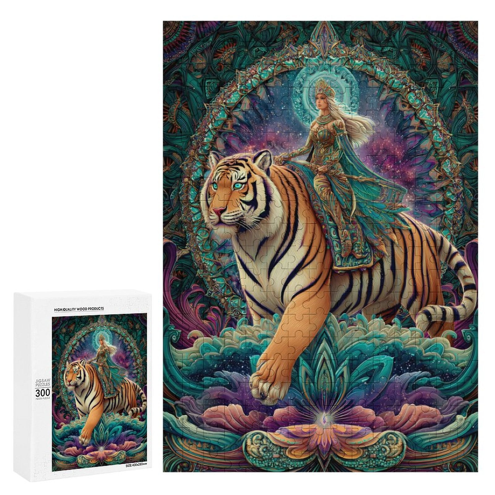 Tiger Queen Wooden Puzzle