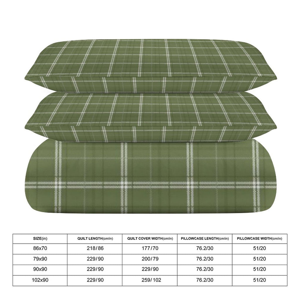 Queen 3-Piece Bedding Set-90"x90"/ 229x229cm