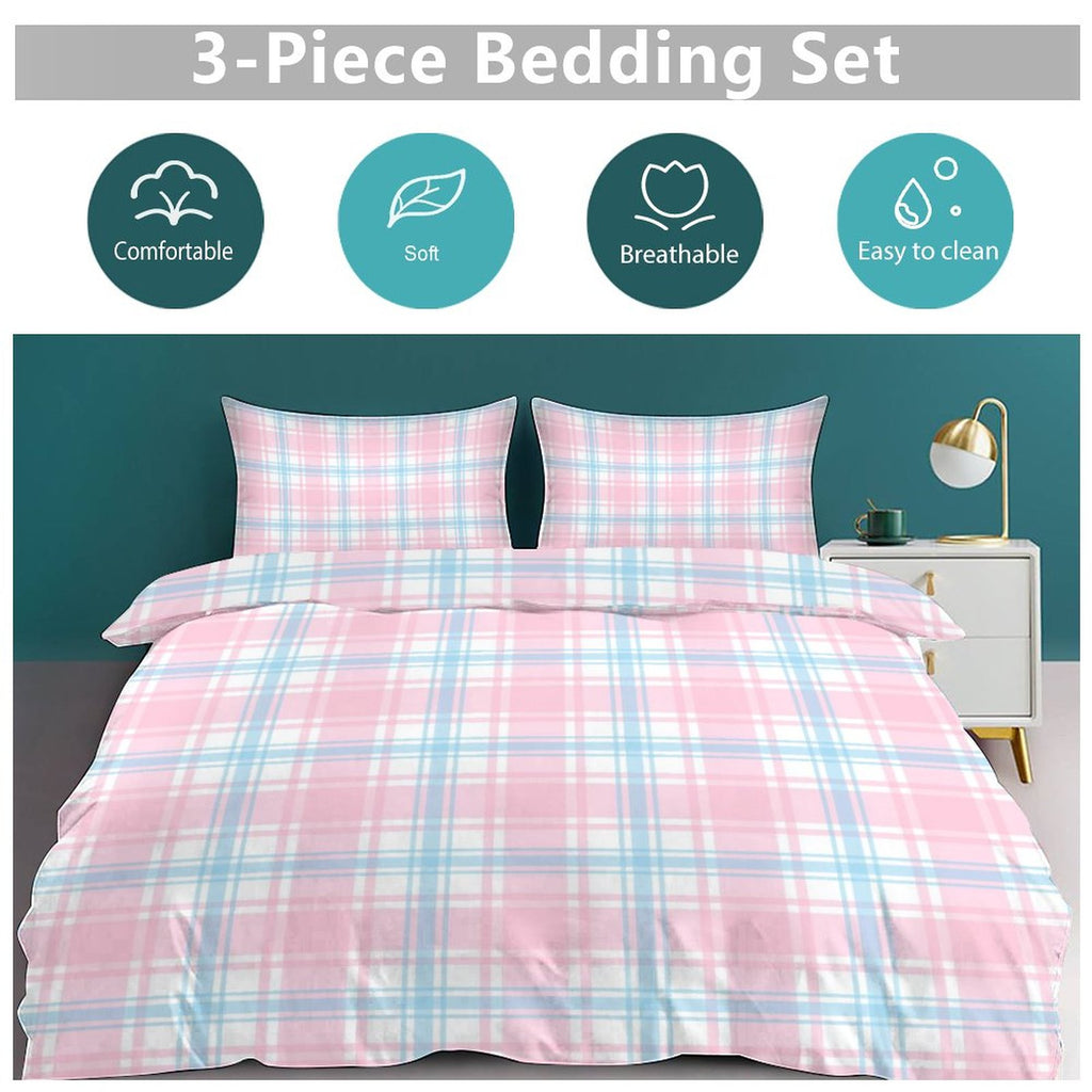 Full 3-Piece Bedding Set-86"×70"/ 218×177cm
