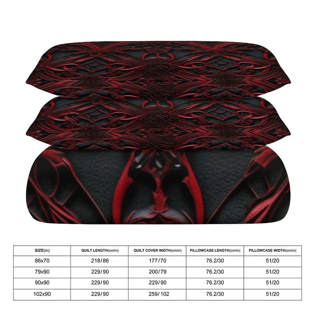 King 3-Piece Bedding Set-102"x90"/ 259x229cm