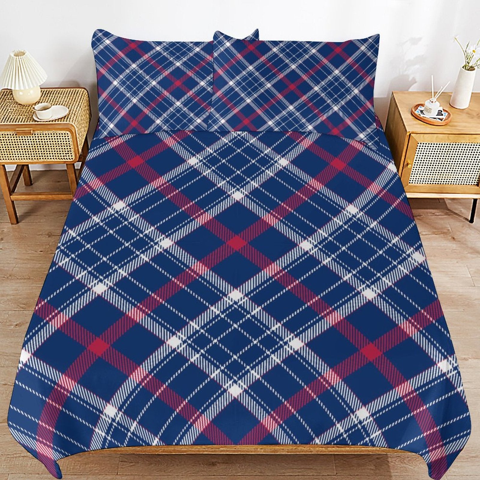 Queen 3-Piece Bedding Set-90"x90"/ 229x229cm