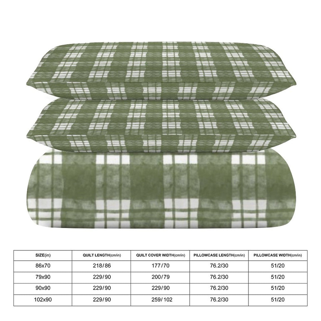 Full 3-Piece Bedding Set-86"×70"/ 218×177cm