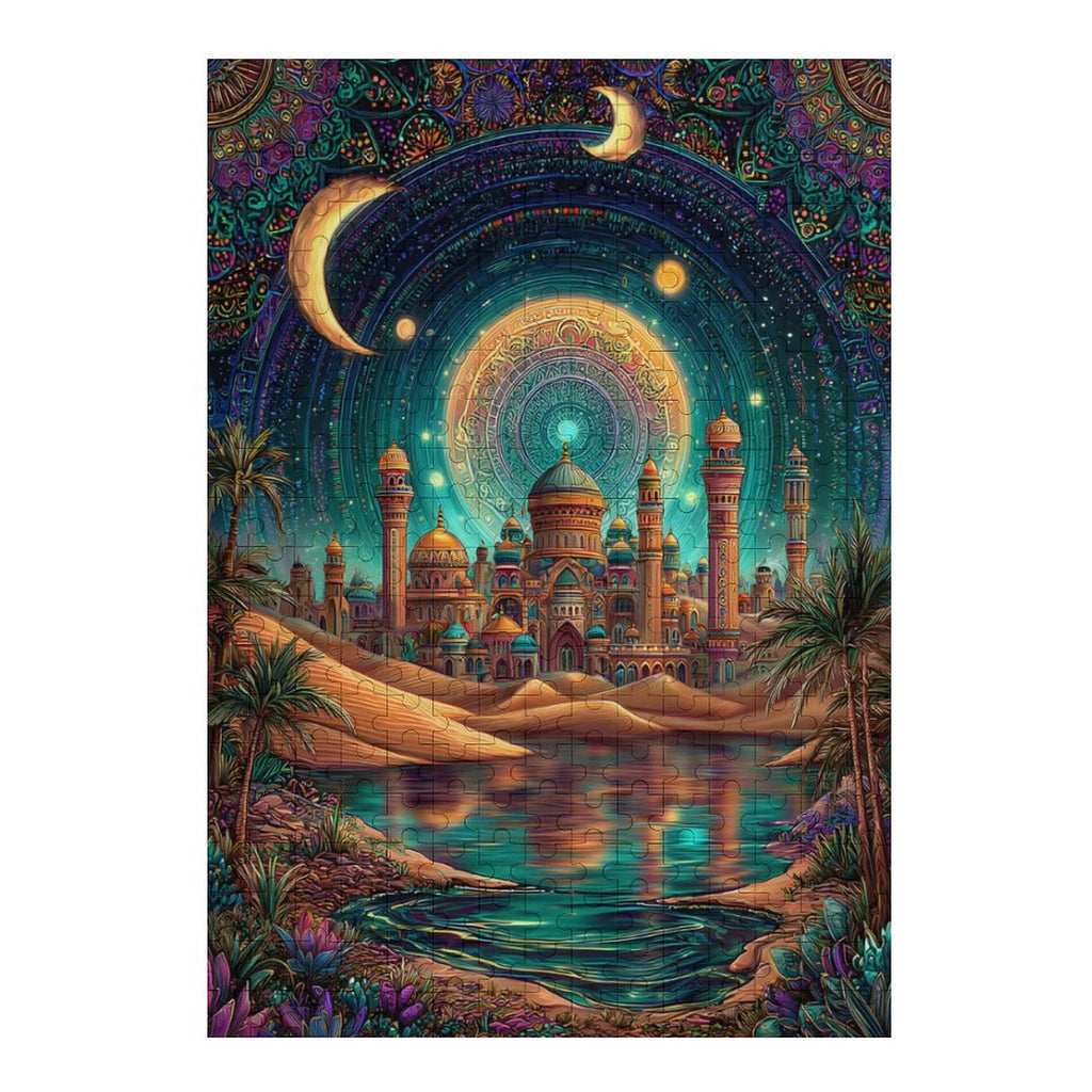 Desert Nights Wooden Puzzle