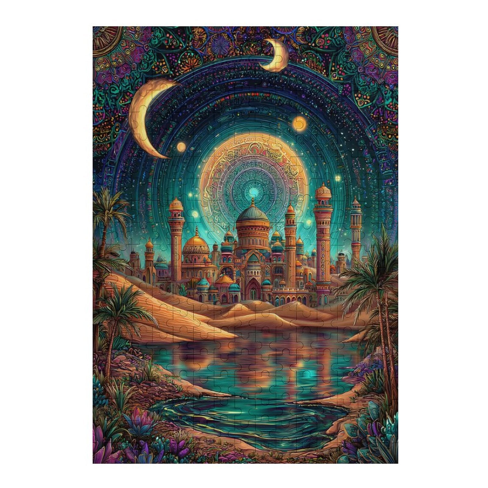 Desert Nights Wooden Puzzle