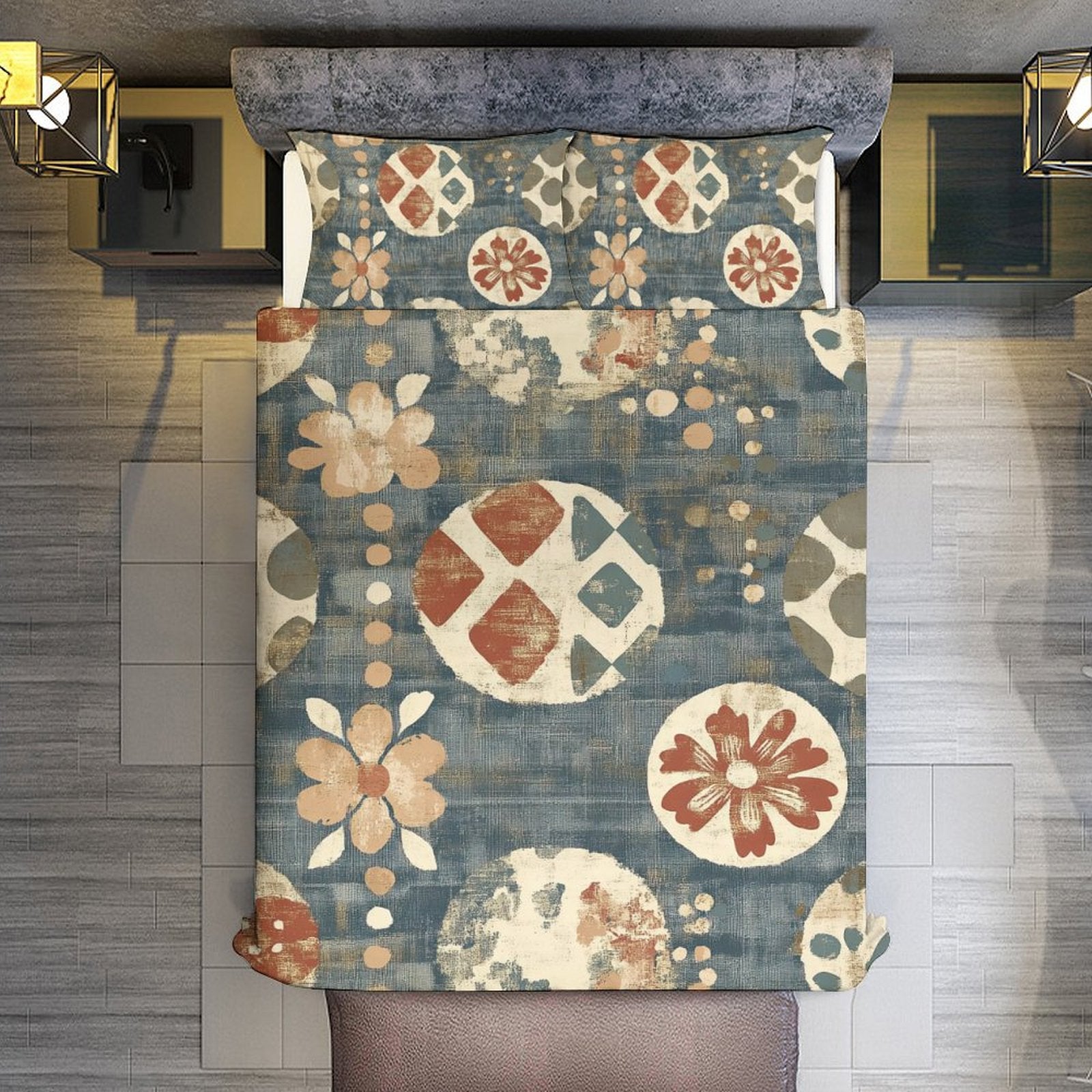 Full 3-Piece Bedding Set-86"×70"/ 218×177cm