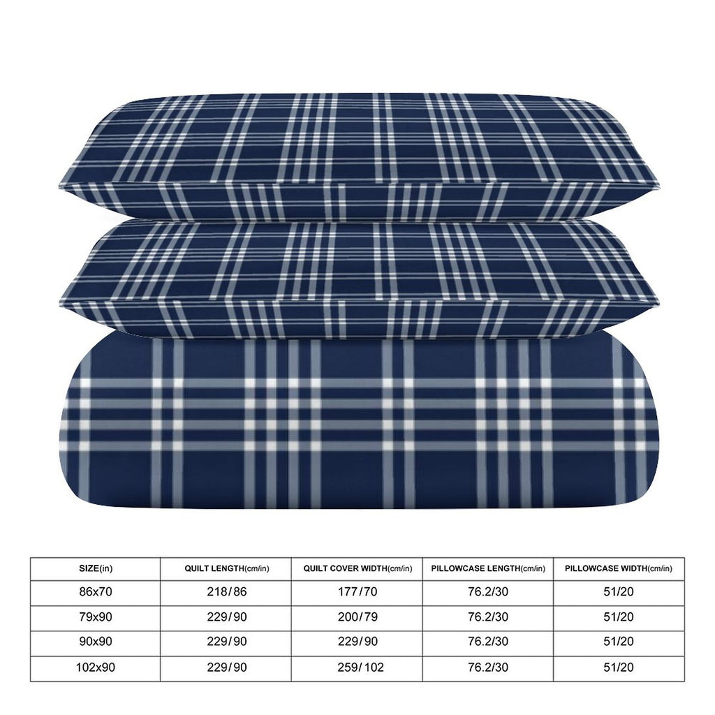 Full 3-Piece Bedding Set-86"×70"/ 218×177cm