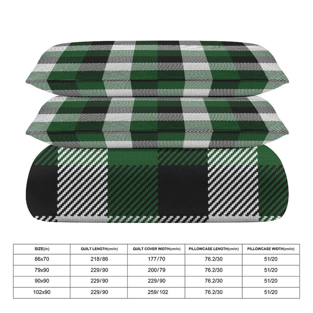 Full 3-Piece Bedding Set-86"×70"/ 218×177cm